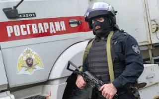 Trupe Nacionalne garde Rusije: struktura, komanda, simboli Koje strukture će ući u Nacionalnu gardu